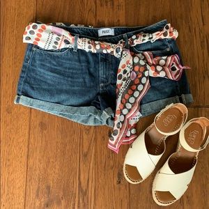 Paige Jimmy Jimmy Jean shorts.